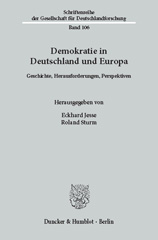 E-book, Demokratie in Deutschland und Europa. : Geschichte, Herausforderungen, Perspektiven., Duncker & Humblot