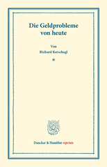 E-book, Die Geldprobleme von heute., Duncker & Humblot