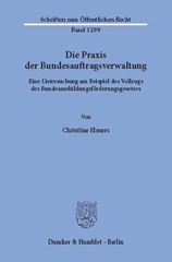 E-book, Die Praxis der Bundesauftragsverwaltung. : Eine Untersuchung am Beispiel des Vollzugs des Bundesausbildungsförderungsgesetzes., Elmers, Christine, Duncker & Humblot
