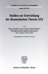 E-book, John Stuart Mill. : Studien zur Entwicklung der ökonomischen Theorie XIX., Duncker & Humblot