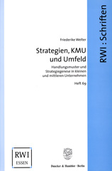 E-book, Strategien, KMU und Umfeld. : Handlungsmuster und Strategiegenese in kleinen und mittleren Unternehmen., Duncker & Humblot