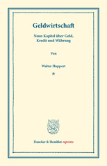 E-book, Geldwirtschaft. : Neun Kapitel über Geld, Kredit und Währung., Duncker & Humblot