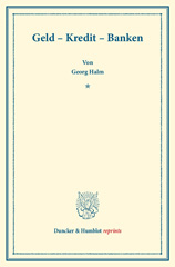 eBook, Geld - Kredit - Banken., Duncker & Humblot