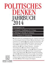 E-book, Politisches Denken. Jahrbuch 2014., Duncker & Humblot