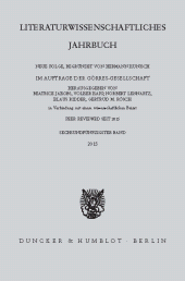 E-book, Literaturwissenschaftliches Jahrbuch : 56. Band (2015), Duncker & Humblot