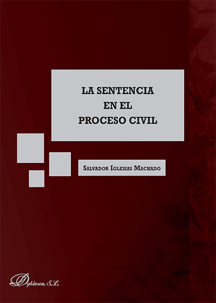 eBook, La sentencia en el proceso civil, Iglesias Machado, Salvador, Dykinson