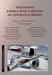 Chapitre, El dopaje deportivo en el ordenamiento jurídico español, Dykinson