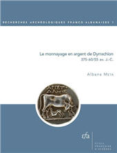 eBook, Le monnayage en argent de Dyrrachion : 375-60/55 av. J.-C., École françaie d'Athènes