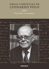 eBook, Obras completas : 25., Filosofía y economía, Polo, Leonardo, EUNSA