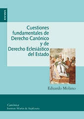 eBook, Cuestiones fundamentales de derecho canónico y de derecho eclesiástico del Estado, Molano, Eduardo, EUNSA