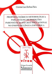 E-book, Proposta teórico-metodológica para análise de inserções parentéticas em chat educacional no ensino de língua espanhola, Ediciones Universidad de Salamanca