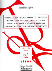 eBook, Optimización de la terapia con lopinavir/ritonavir en pacientes infectados por el vih, López Aspiroz, Elena, Ediciones Universidad de Salamanca