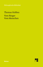 E-book, Vom Bürger. Vom Menschen : Dritter Teil der Elemente der Philosophie. Zweiter Teil der Elemente der Philosophie, Felix Meiner Verlag
