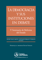 eBook, La democracia y sus instituciones en debate : V Seminario de Reforma del Estado, Fondo Editorial de la PUCP