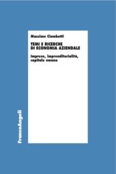 E-book, Temi e ricerche di economia aziendale : imprese, imprenditorialità, capitale umano, Franco Angeli