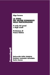 E-book, La stima del valore economico delle partecipazioni : il ruolo dei premi e degli sconti, F. Angeli