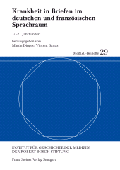 E-book, Krankheit in Briefen im deutschen und französischen Sprachraum : 17.- 21. Jahrhundert, Franz Steiner Verlag GmbH