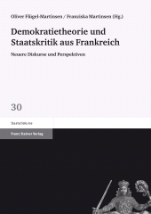 E-book, Demokratietheorie und Staatskritik aus Frankreich : Neuere Diskurse und Perspektiven, Franz Steiner Verlag GmbH
