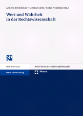 E-book, Wert und Wahrheit in der Rechtswissenschaft, Franz Steiner Verlag GmbH