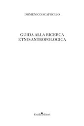 E-book, Guida alla ricerca etno-antropologica, Guida editori