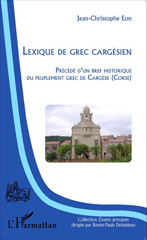 eBook, Lexique de grec cargésien, Eon, Jean-Christophe, L'Harmattan
