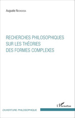 E-book, Recherches philosophiques sur les théories des formes complexes, L'Harmattan