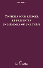 E-book, Conseils pour rédiger et présenter un mémoire ou une thèse, L'Harmattan