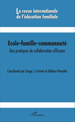 E-book, Ecole-famille-communauté : Des pratiques de collaboration efficaces, Editions L'Harmattan