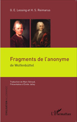 E-book, Fragments de l'anonyme : de Wolfenbüttel, Editions L'Harmattan