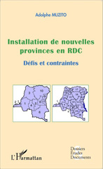 E-book, Installation de nouvelles provinces en RDC (fascicule broché) : Défis et contraintes, Editions L'Harmattan