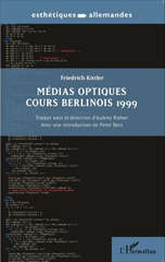 E-book, Médias optiques cours Berlinois 1999, Editions L'Harmattan
