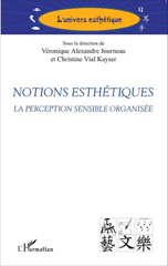 E-book, Notions esthétiques : La perception sensible organisée, Editions L'Harmattan
