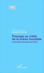 E-book, Passage au crible de la scène mondiale : L'actualité internationale 2014, Laroche, Josepha, Editions L'Harmattan