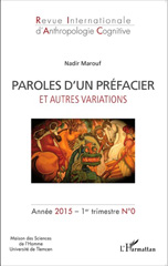 E-book, Paroles d'un préfacier : et autres variations, Editions L'Harmattan