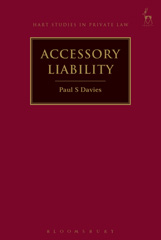 eBook, Accessory Liability, Davies, Paul S., Hart Publishing