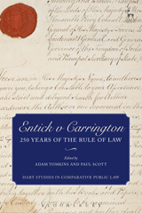 eBook, Entick v Carrington, Hart Publishing