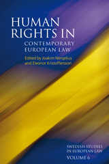 E-book, Human Rights in Contemporary European Law, Hart Publishing
