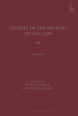E-book, Studies in the History of Tax Law, Hart Publishing