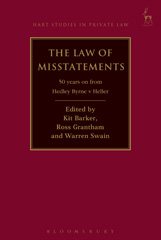 E-book, The Law of Misstatements, Hart Publishing