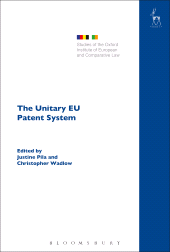 E-book, The Unitary EU Patent System, Hart Publishing