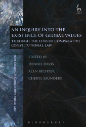 eBook, An Inquiry into the Existence of Global Values : Through the Lens of Comparative Constitutional Law, Hart Publishing