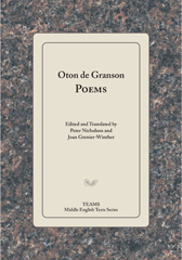 E-book, Oton de Granson, Poems, Medieval Institute Publications