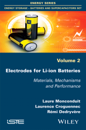 E-book, Electrodes for Li-ion Batteries : Materials, Mechanisms and Performance, ISTE