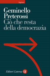E-book, Ciò che resta della democrazia, GLF editori Laterza