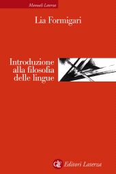 eBook, Introduzione alla filosofia delle lingue, Laterza