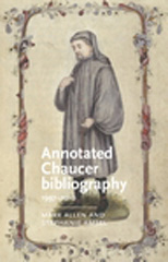 E-book, Annotated Chaucer bibliography : 1997-2010, Manchester University Press