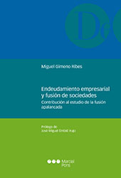 E-book, Endeudamiento empresarial y fusión de sociedades : contribución al estudio de la fusión apalancada, Marcial Pons Ediciones Jurídicas y Sociales