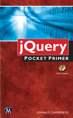 E-book, jQuery Pocket Primer, Mercury Learning and Information