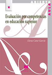 E-book, Evaluación por competencias en educación superior, Cano García, Elena, La Muralla