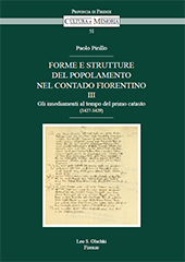 E-book, Forme e strutture del popolamento nel contado fiorentino : III : gli insediamenti al tempo del primo catasto (1427-1429), Leo S. Olschki